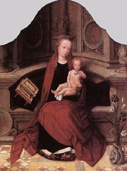 Adriaen Isenbrant Virgin and Child Enthroned Germany oil painting art